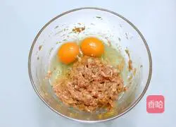 鸡蛋肉饼的做法图解6