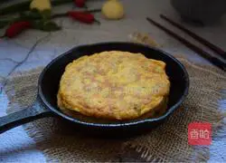 鸡蛋肉饼的做法图解11