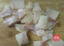 腰果鱿鱼花的做法图解3