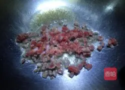 肉末油麦菜的做法图解6