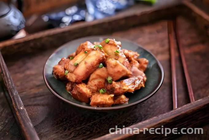 The recipe for burning pork ribs with taro