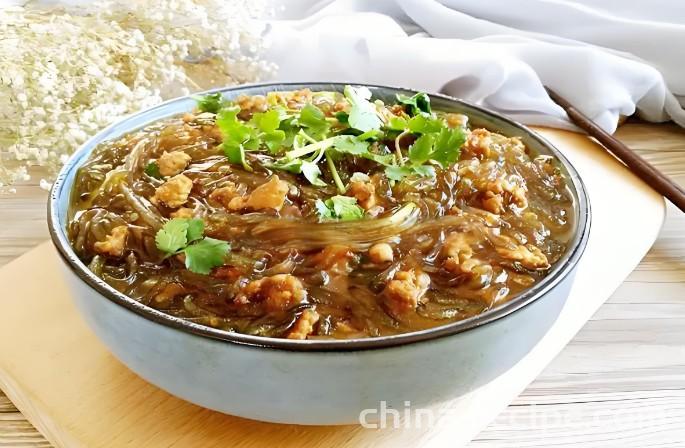 Method for making meat foam noodles