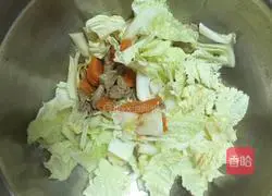 白菜炒胡萝卜的做法图解4