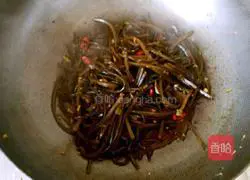 辣炒海带的做法图解7