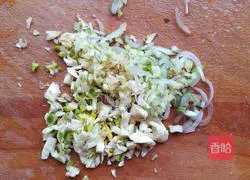香菇肉沫烧豆腐的做法图解4