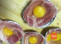 原味培根鹌鹑太阳蛋的做法图解6