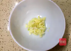 ~蚝油蒜泥田野油菜花的做法图解3