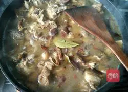 胡萝卜炖羊肉的做法图解13