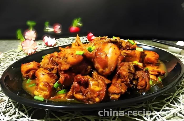The recipe for braised baby chicken