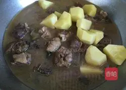 大鹅炖土豆的做法图解12