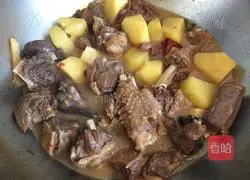 大鹅炖土豆的做法图解13
