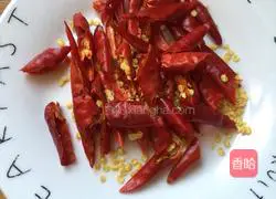 辣炒猪肚的做法图解4