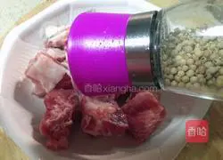 糯小米蒸排骨的做法图解8