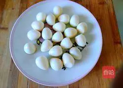 茄汁鹌鹑蛋的做法图解3