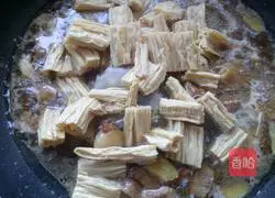 腐竹烧肉的做法图解11