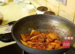 韩式辣白菜炒土豆片的做法图解8
