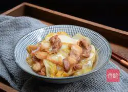 娃娃菜炒肉的做法图解8