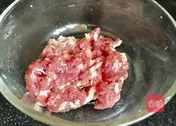 肉末鲜茶树菇的做法图解2