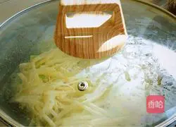 葱香土豆丝饼的做法图解7