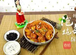 韩式辣白菜炖鸡肉块的做法图解17