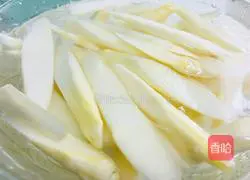 脆炒白芦笋的做法图解3