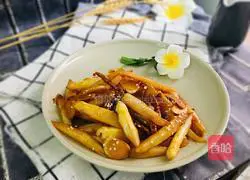 脆炒白芦笋的做法图解14