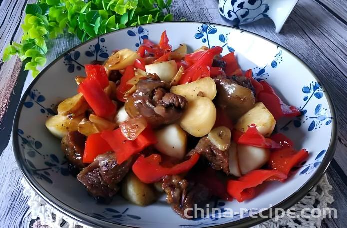 Recipe for Oyster Sauce and High Bamboo Shoot Sauce Beef