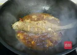 家常烧黄花鱼的做法图解11