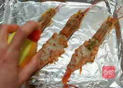 芝士焗阿根廷红虾的做法图解3