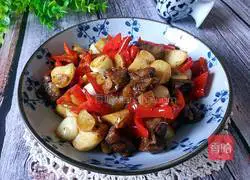 蚝油高笋酱牛肉的做法图解1