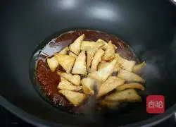 蜜汁叉烧豆腐角的做法图解6