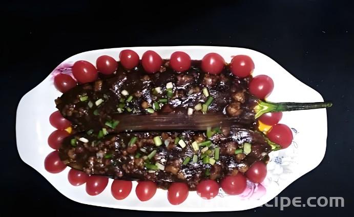 The method of making pickled eggplant strips