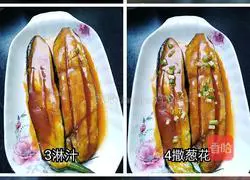 糖醋茄条的做法图解3