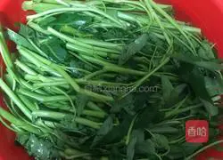 老友空心菜的做法图解1
