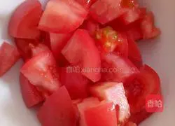 西红柿鸡蛋炒年糕的做法图解2