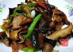 干香菇炒五花肉的做法图解15