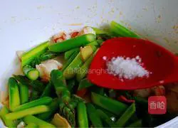 清炒芦笋虾仁的做法图解8