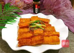 椒盐干煎豆腐的做法图解9