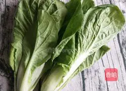 快菜炒海米的做法图解1