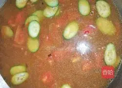 西红柿黄瓜鸡蛋面的做法图解6
