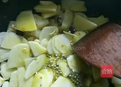 香醋土豆片的做法图解3