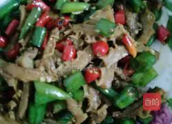 辣炒牛肚的做法图解5