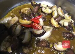 小葱爆花菇的做法图解6