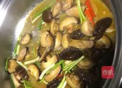 小葱爆花菇的做法图解8