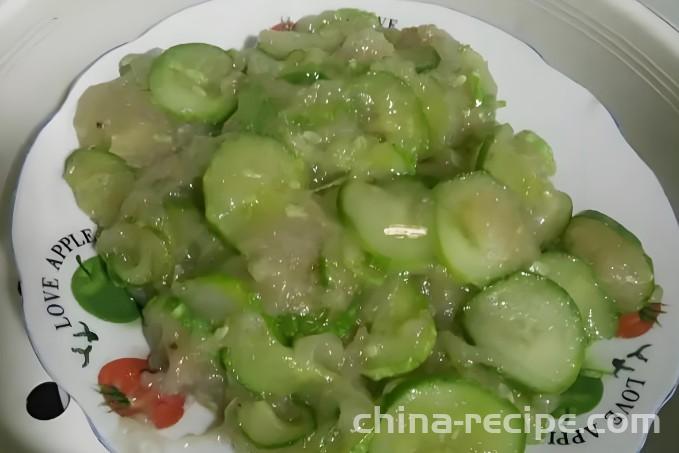Method of making starch cucumber
