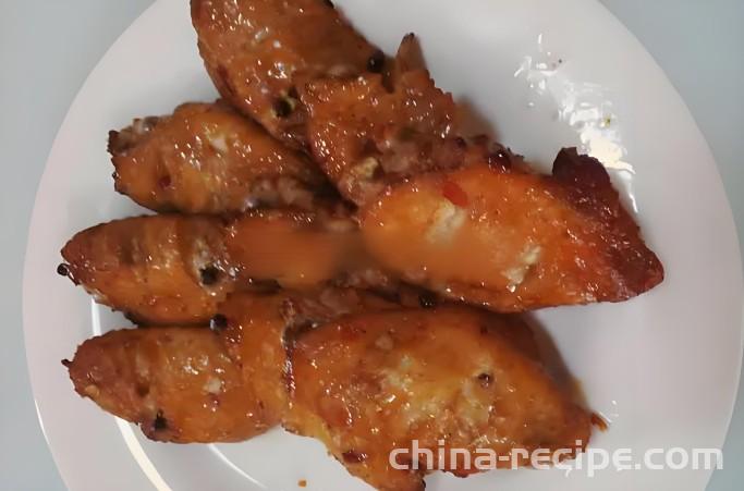 The recipe for spicy roasted chicken wings