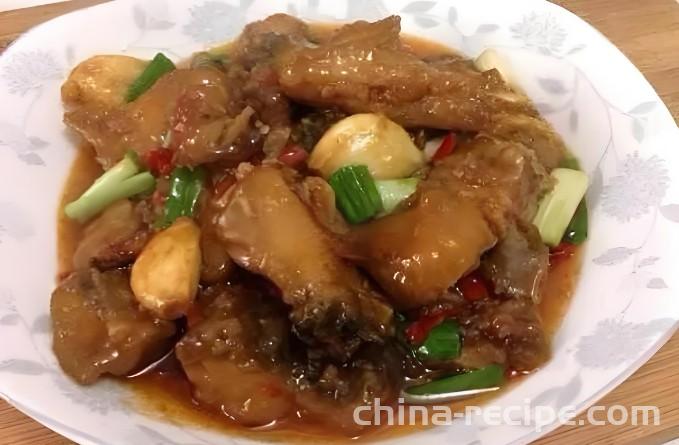 The method of braised carp