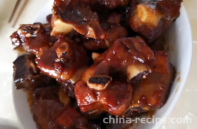 Simple recipe for sweet and sour pork ribs