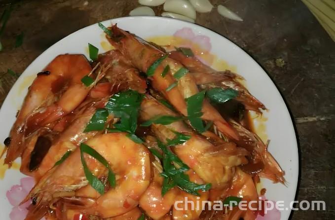 Recipe for Spicy Shrimp Family Simplified Version