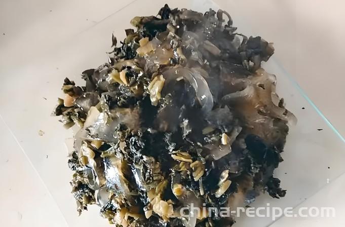 The method of making snow vegetable powder skin